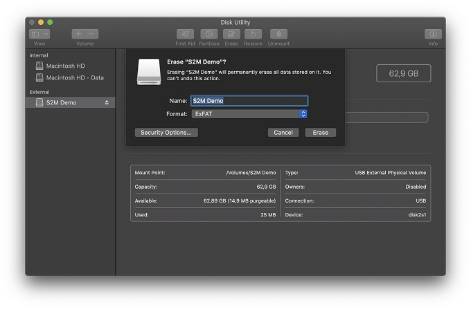 format memory card for both mac and windows